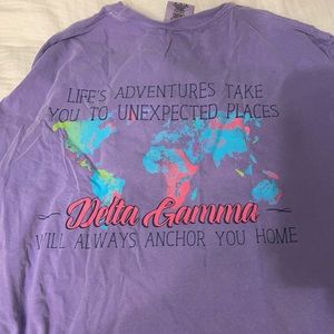 Delta gamma long sleeve tshirt